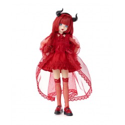 PETWORKS® RURUKO DOLL MUÑECA " Little Devil Pure Black PS Azone" NEW MINT IN BOX (NIB)