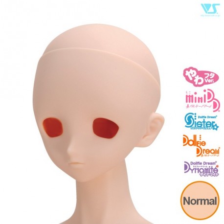 VOLKS DD Dollfie Dream Doll DDH-01 Eye Hole Open Soft Cover ver. Normal Head Color Cabeza