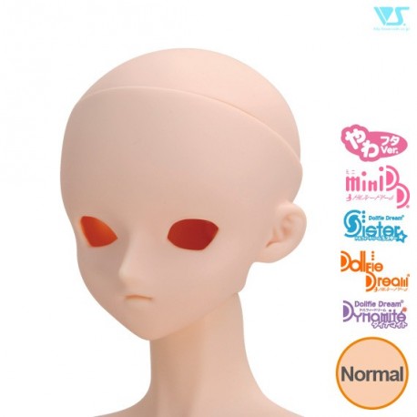 VOLKS DD Dollfie Dream Doll DDH-03 Eye Hole Open Soft Cover ver. Normal Head Color Cabeza