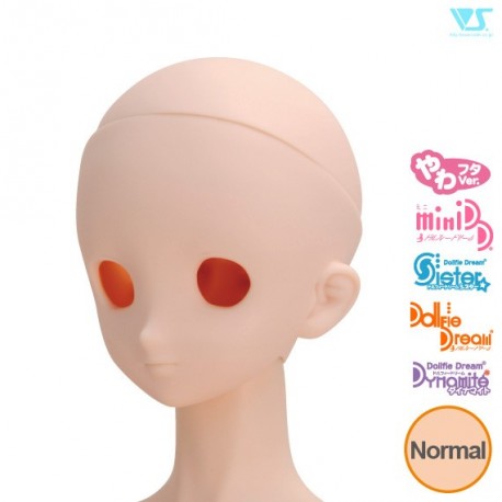 VOLKS DD Dollfie Dream Doll DDH-05 Eye Hole Open Soft Cover ver. Normal Head Color Cabeza