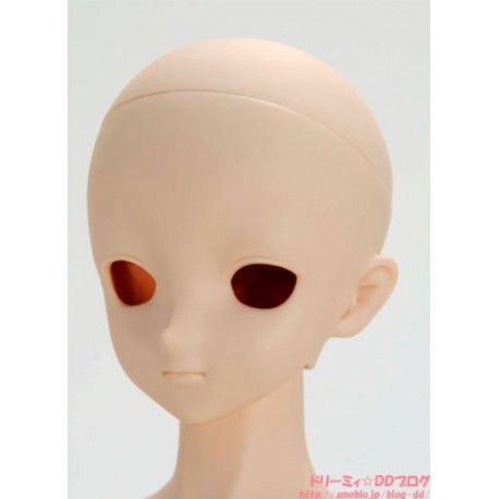 VOLKS DD Dollfie Dream Doll DDH-09 Eye Hole Open Soft Cover ver. NATURAL  Head Color Cabeza - Dolls.moe