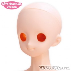VOLKS DD Dollfie Dream Doll DDH-01 Eye Hole Open Soft Cover ver. Normal Head Color Cabeza