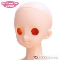 VOLKS DD Dollfie Dream Doll DDH-04 Eye Hole Open Soft Cover ver. Normal Head Color Cabeza