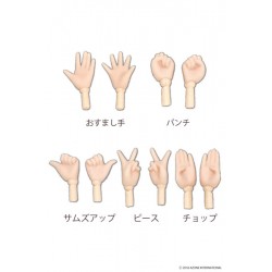 Manos Obitsu 11cm Hands WHITE Skin 