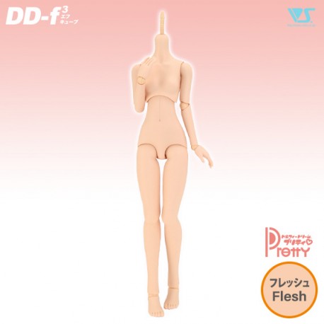 VOLKS Dollfie Dream Doll DD DDP Pretty III F3 Base Body Semi-White Color Cuerpo