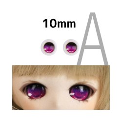 【doll eyes】Anime Basic Eyes Iris A 10mm red