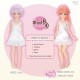 VOLKS Dollfie Dream MDD Mochi-Ashi Doll DD III F3 Base Body Semi White Color Cuerpo