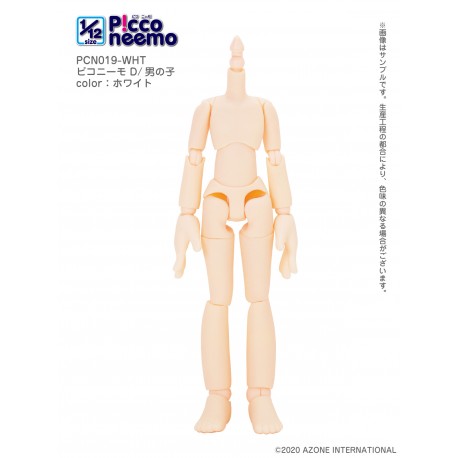 Picco Neemo 1/12 S Natural/Flesh Reinforced Cuerpo Body