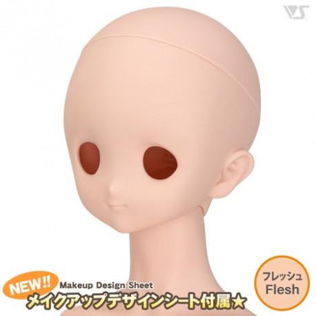 VOLKS DD Dollfie Dream Doll DDH-07 Eye Hole Close Soft Cover ver. Normal Head Color Cabeza