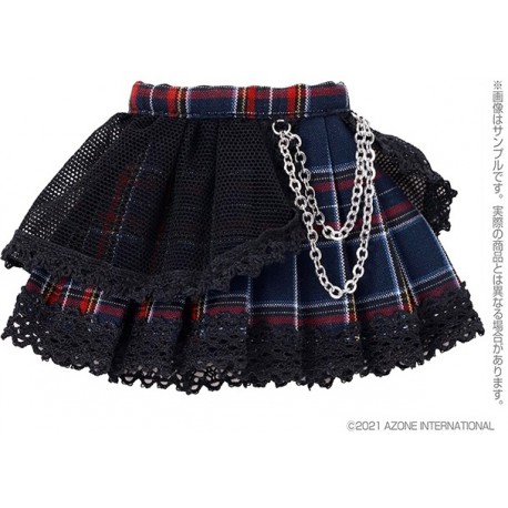 PNS Punk Pleated Skirt (Red Check)